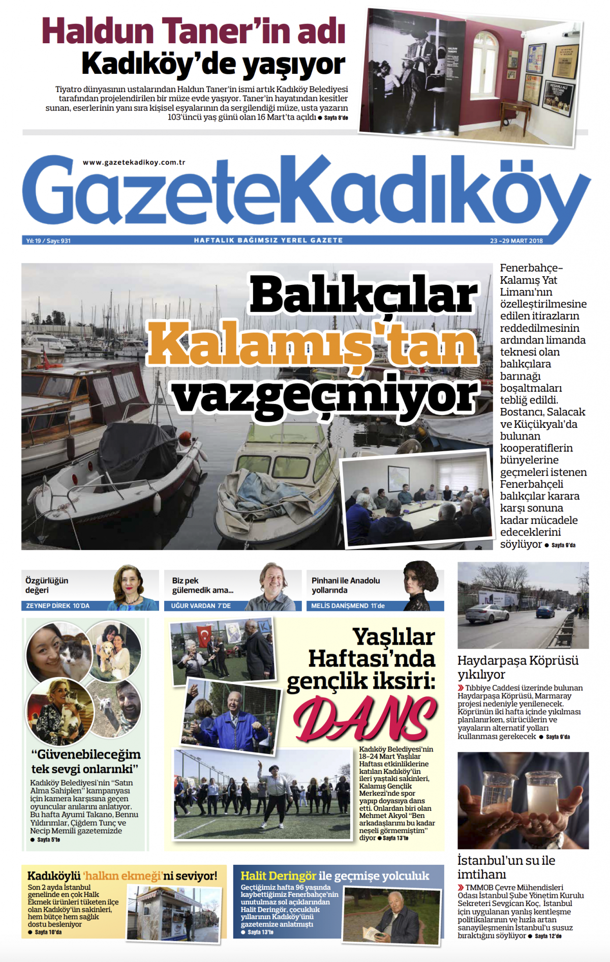 Gazete Kadıköy - 931.SAYI
